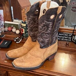 Rockin Leather Cowboy Western Boots